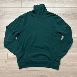 JCREW SPORTSWEAR Men's Green Turtleneck Sweater